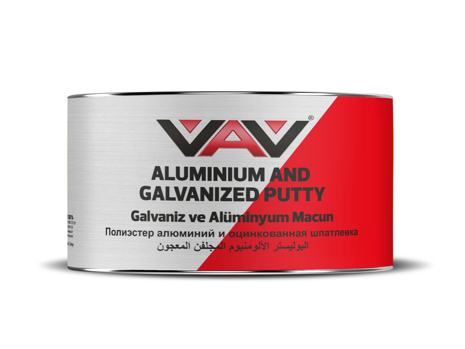 Polyester Galvaniz ve Alüminyum Macun